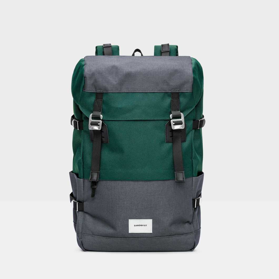Harald Multi Deep Green Dark Grey