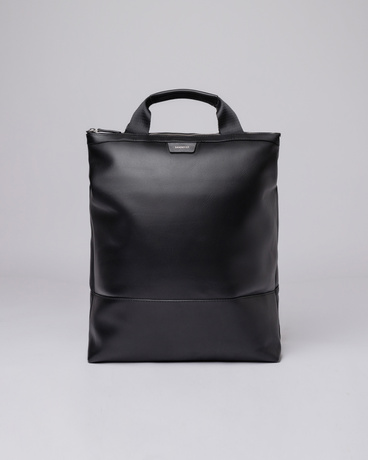Sandqvist Beenie Leather Black