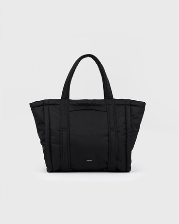 Sandqvist Curve Tote Bag In Black