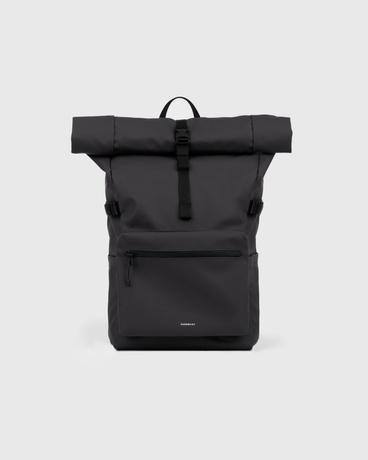 Sandqvist Stream Rolltop Backpack L In Black